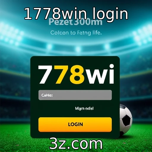 Descubra como fazer login no 1778win e acesse grandes apostas